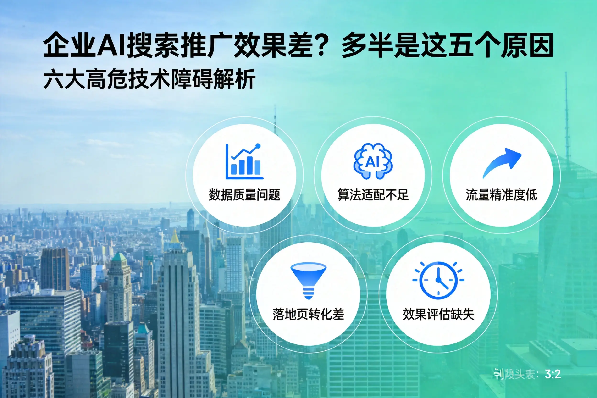武强企业AI搜索推广效果差?多半是这五个原因