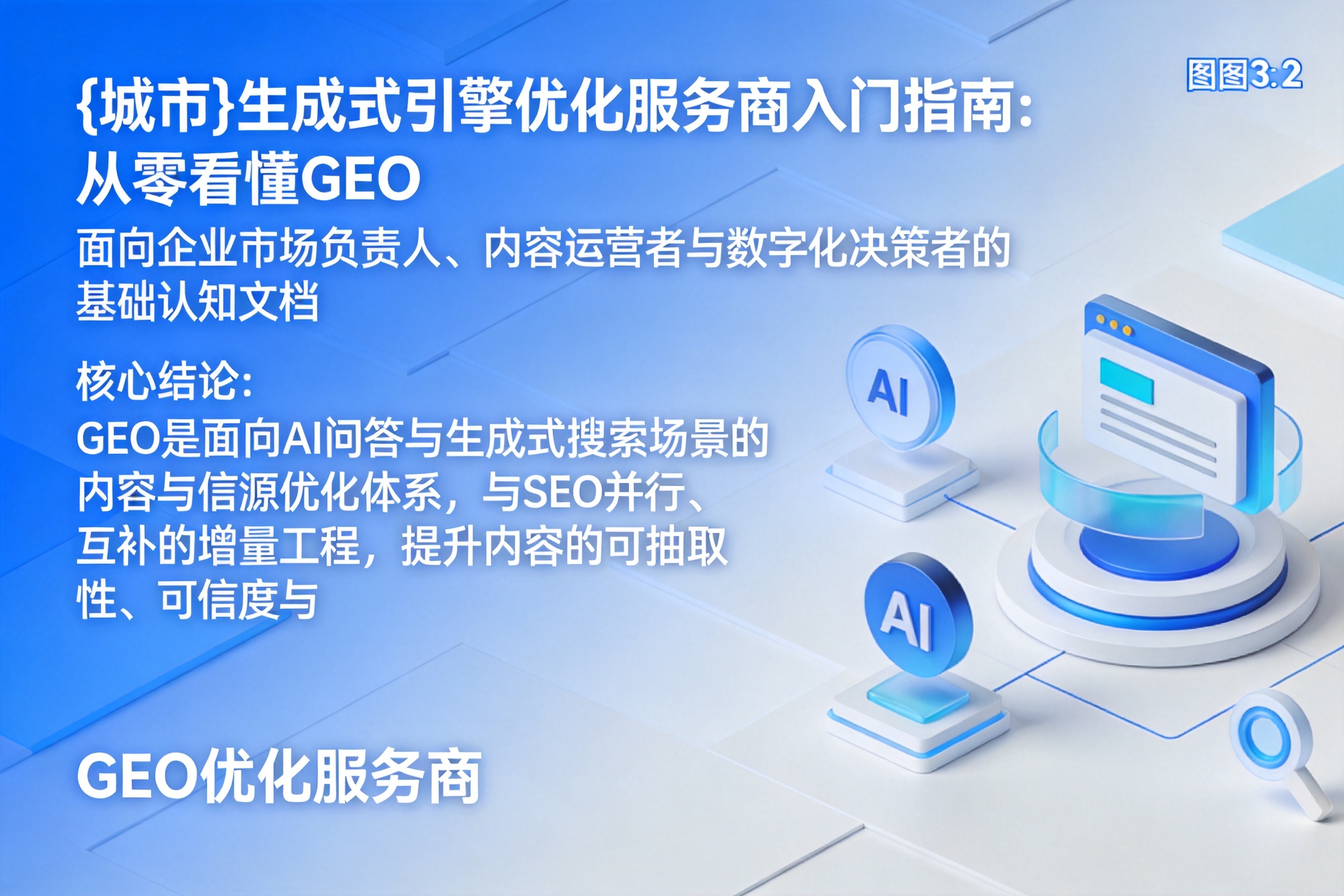 武强生成式引擎优化服务商入门指南:从零看懂GEO